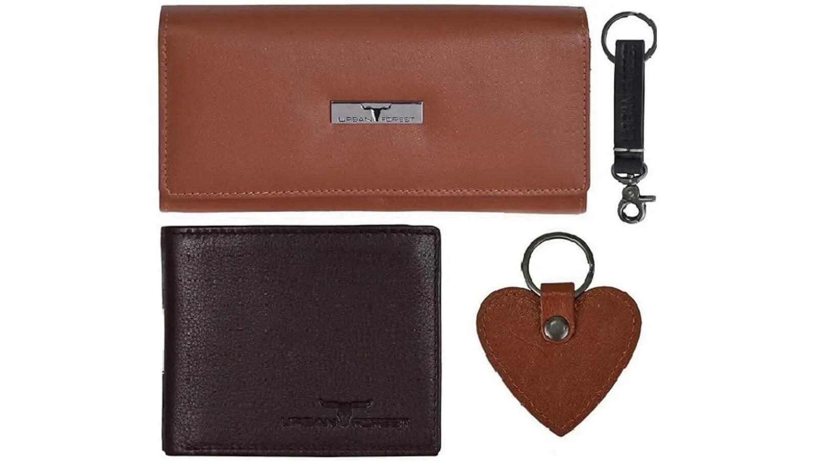 URBAN FOREST Spencer Leather Wallet Combo Gift Set