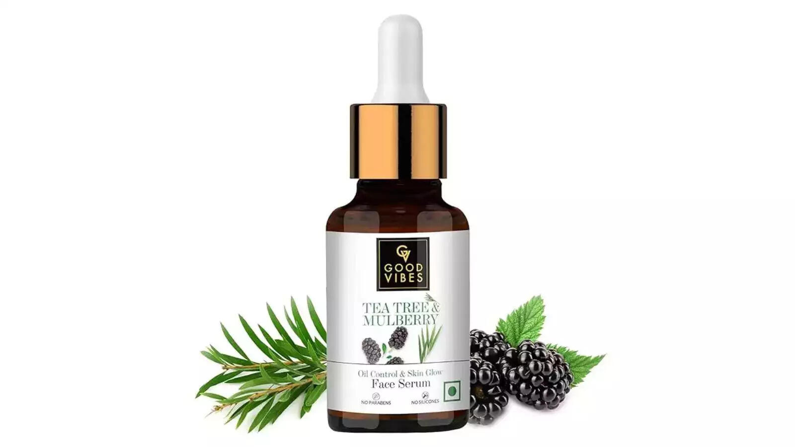 Good Vibes Tea Tree  Mulberry Oil Control  Skin Glow Face Serum