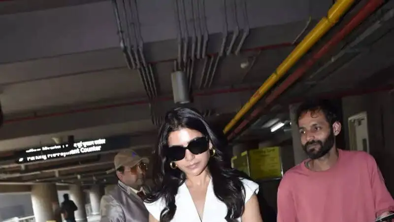 Samantha Ruth Prabhu makes rare airport appearance after Myositis diagnosis