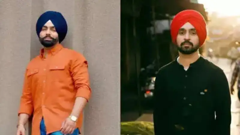 Ammy Virk has THIS to say about Diljit Dosanjh hiding his marriage