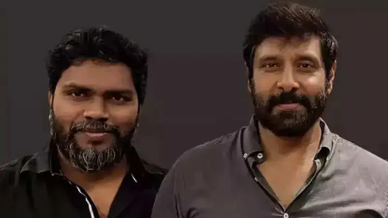 Vikram shares fun BTS video from Thangalaan with director Pa Ranjith