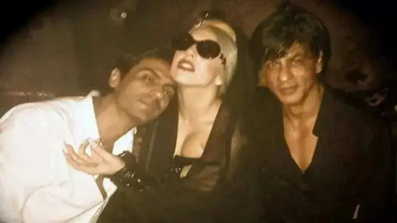 Arjun Rampal and Shah Rukh Khan's memorable moment with Lady Gaga goes viral