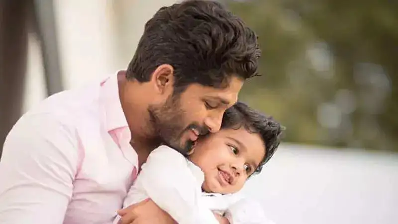 Allu Arjun shares a sweet wish for 'chinni babu' Allu Ayaan on his birthday