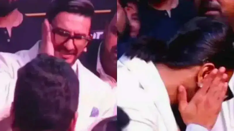 Ranveer Singh gets slapped by fan, accidentally during hectic interaction