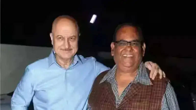 'Ja tujhe maaf kiya' Anupam Kher's emotional note for dear friend, Satish Kaushik is heartbreaking