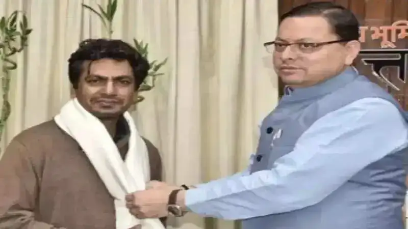 Nawazuddin Siddiqui invited by Uttarakhand Chief Minister Pushkar Singh Dhami for a warm dinner