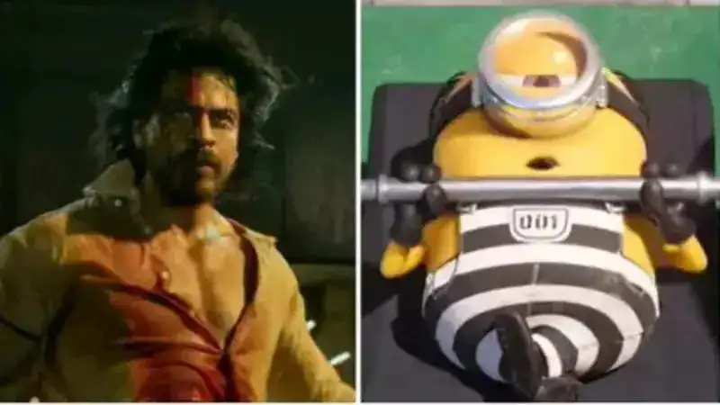 Minions replace Shah Rukh Khan and Deepika Padukone in a funny fan made ‘Pathaan’ video