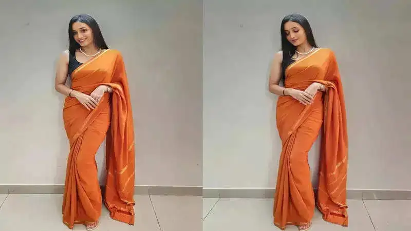 Amid Deepika Padukone's saffron bikini row, fans are "proud" of Srinidhi Shetty's saffron saree