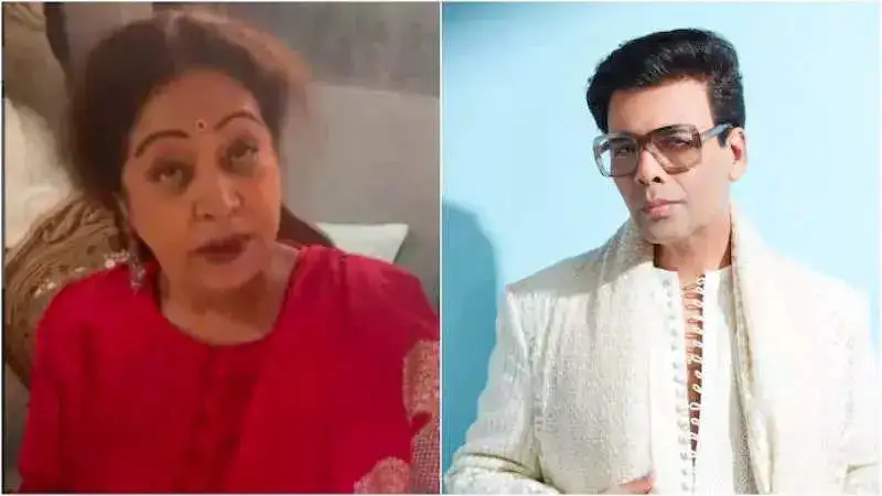 Kirron Kher's called Karan Johar "anarkali" and the internet is NOT okay with it