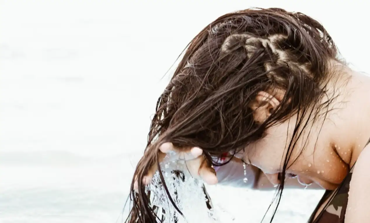 Washing hair