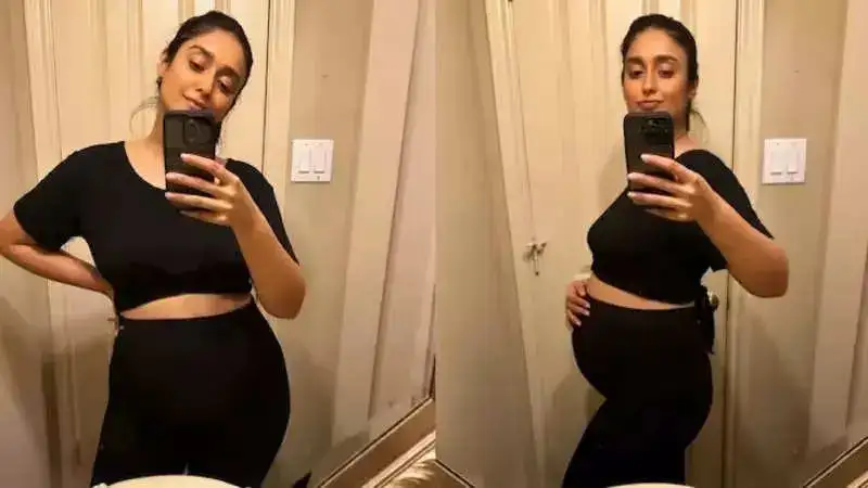 Ileana D’Cruz flaunts her baby bump, says “cooking up quite a bun”