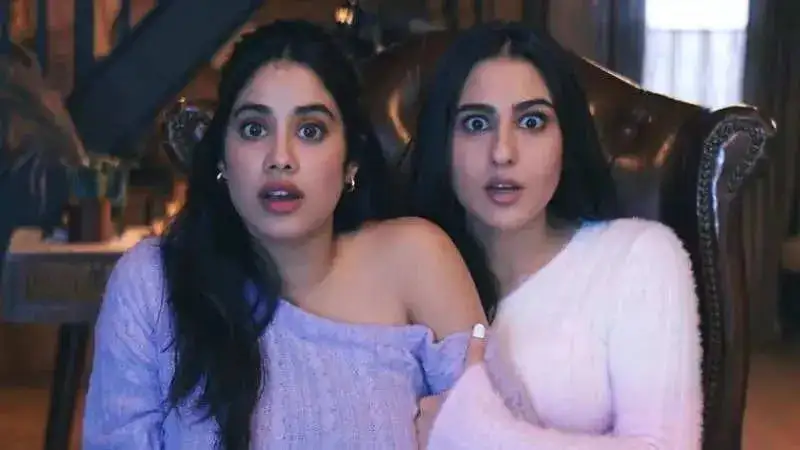 Sara Ali Khan and Janhvi Kapoor turn 'ko-actors'. Here's their first look!