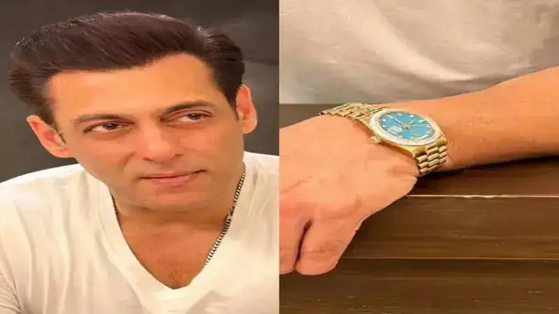 Salman Khan’s new gold and diamond studded ‘Rolex’ watch costs THIS MUCH!