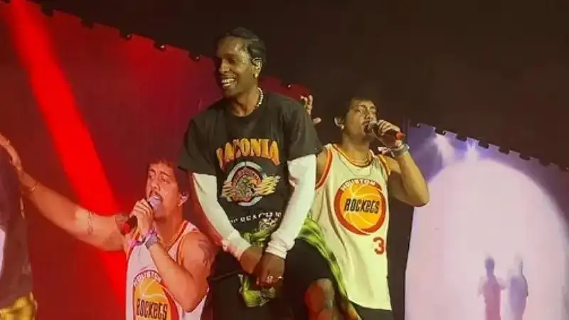 Hanumankind shares the stage with ASAP Rocky in Thailand