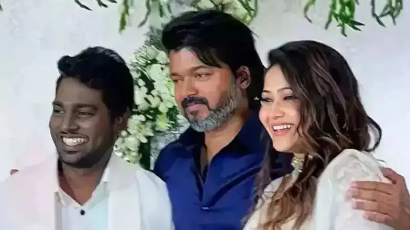 Thalapathy Vijay graces director Atlee's wife Priya Atlee's baby shower