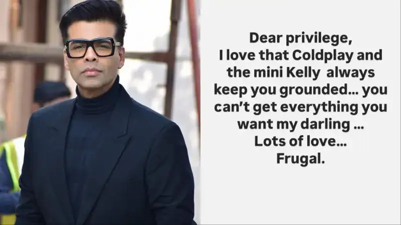 Karan Johar talks about ‘privilege’ after missing out on Coldplay; says THIS