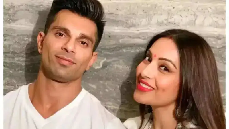 Bipasha Basu captures Karan Singh Grover in "Dad Mode"