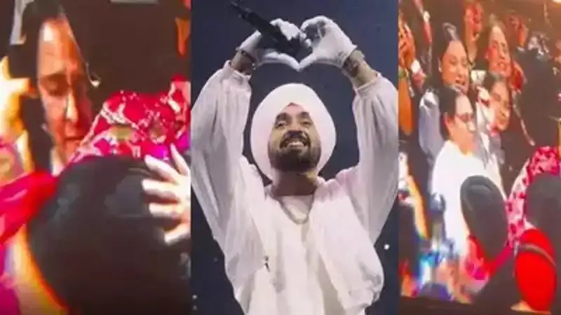 Diljit Dosanjh introduces his family for first time ever at UK concert