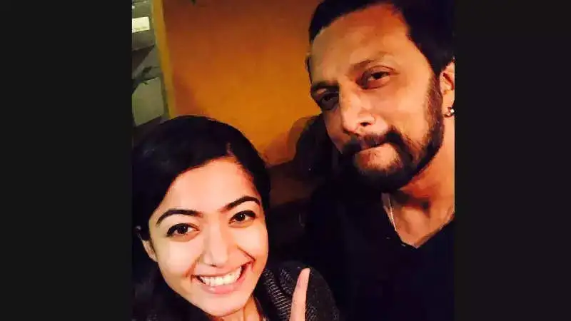 Kiccha Sudeep reacts to Rashmika Mandanna being trolled for not watching Kantara