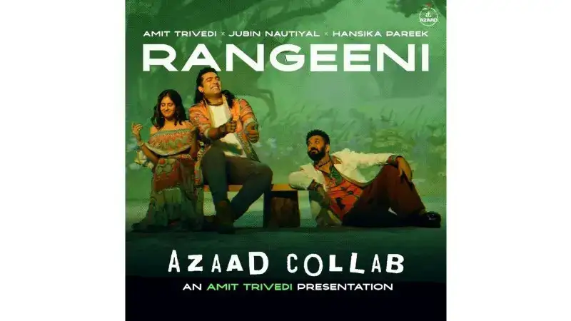 Amit Trivedi teases vibrant new album Azaad Collab with a lively anthem, 'Rangeeni'