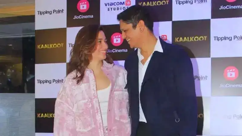 Tamannaah Bhatia and Vijay Varma's adorable chemistry shines at Kaalkoot screening