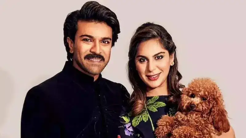 Ram Charan and Upasana Konidela jet off to Los Angeles to attend Golden Globes 2023