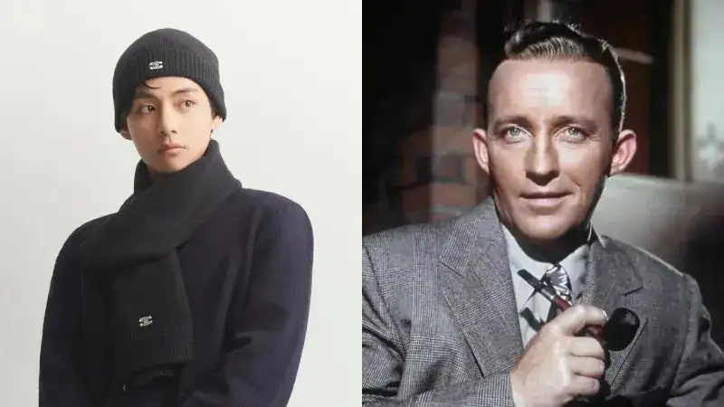 BTS' V drops new rendition of 'White Christmas' with Bing Crosby