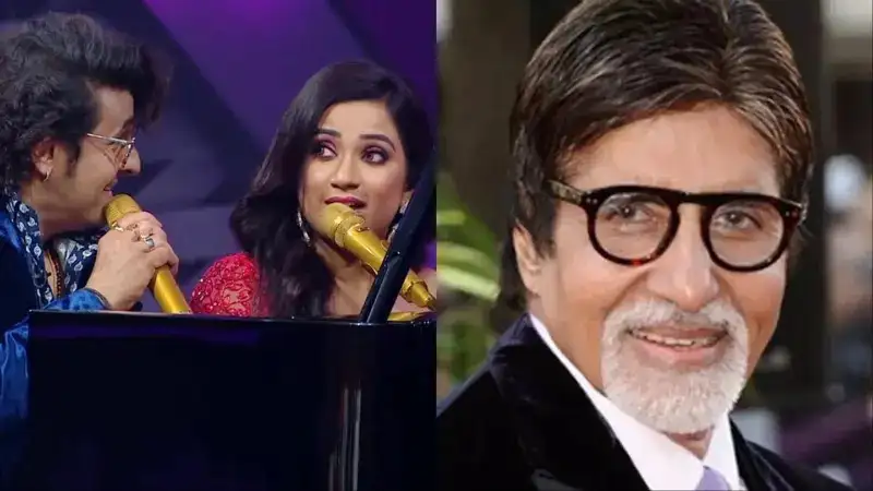 Sonu Nigam and Shreya Ghoshal pay a musical tribute to Amitabh Bachchan; watch