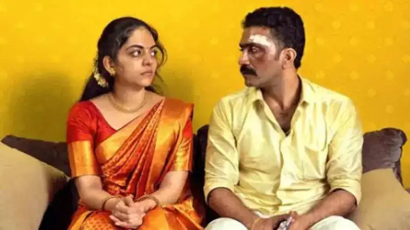 Ahaana Krishna and Shine Tom Chacko's 'Adi' poster released on the actor's birthday