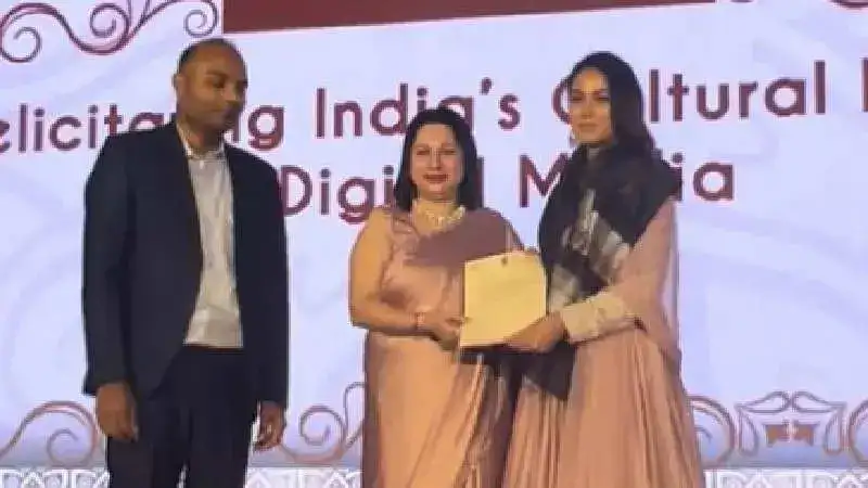 #AmritMahotsav: Mira Kapoor has been facilitated for her contribution to Ayurveda