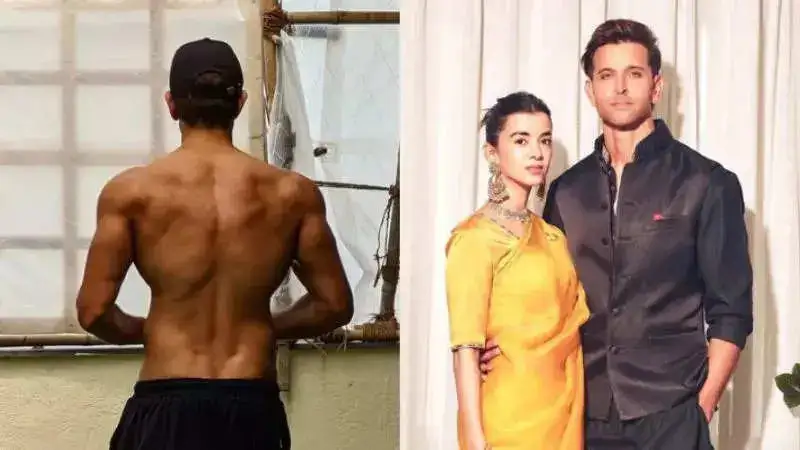 Hrithik Roshan raises the temperature with a shirtless picture, girlfriend Saba Azad reacts