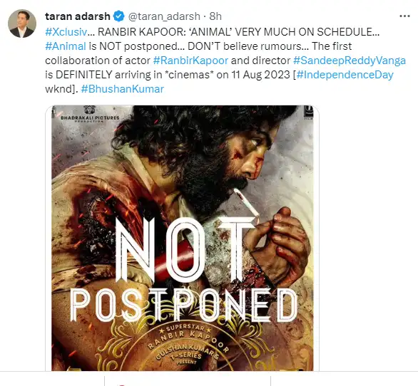 taran adarsh tweet