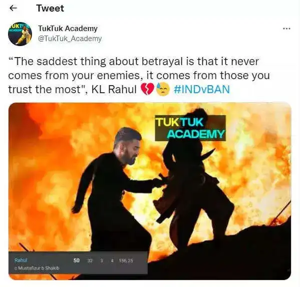 kl rahul meme