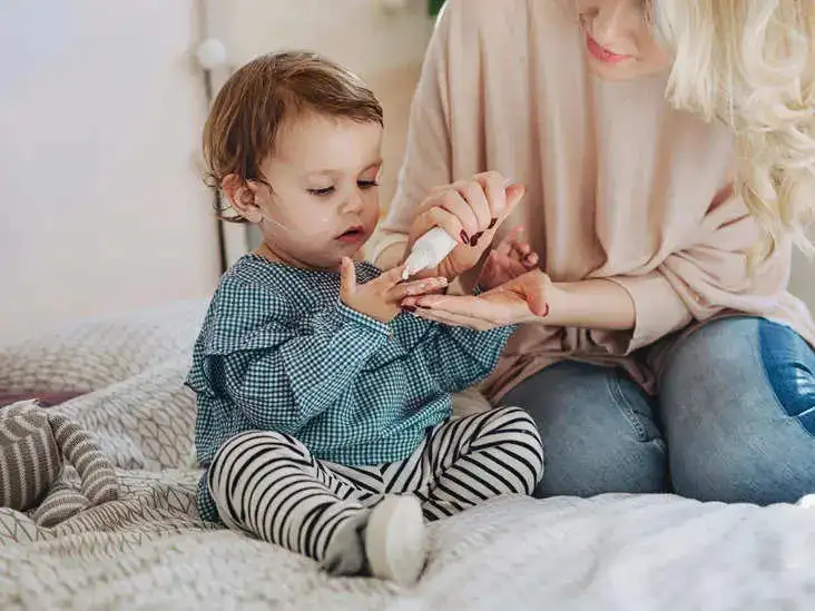 Use fragrance-free products on your baby's face and body.