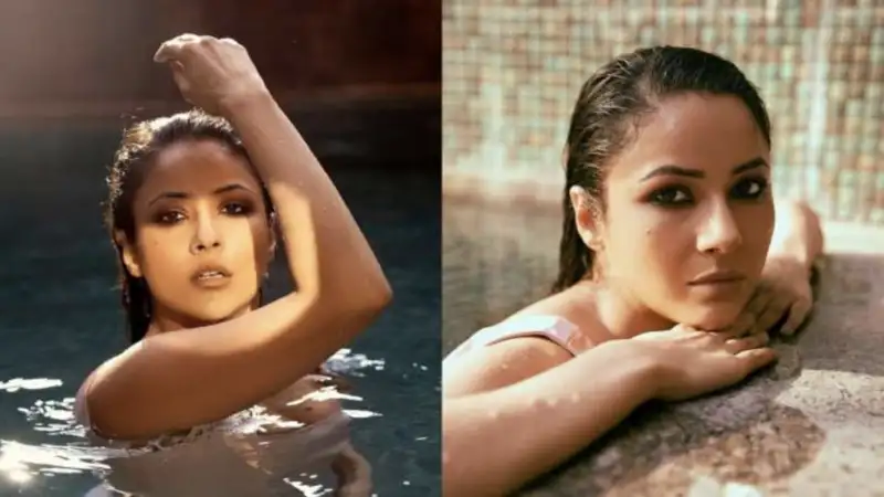 Shehnaaz Gill is raising the temperature with her pool shoot