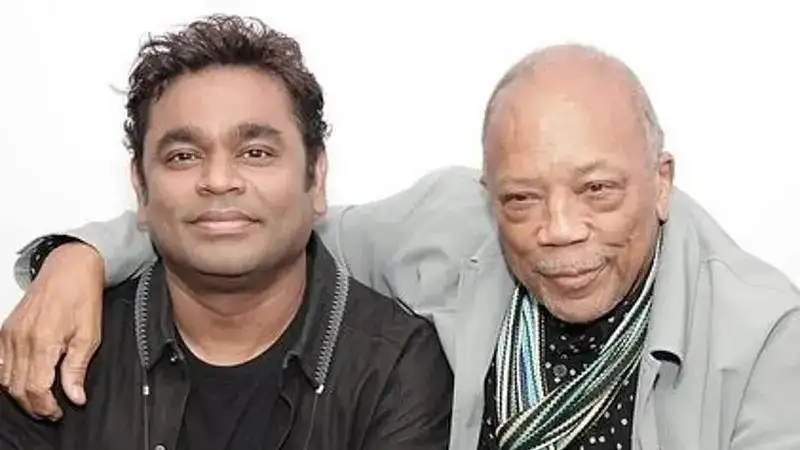 A. R. Rahman pays tribute to the legend Quincy Jones