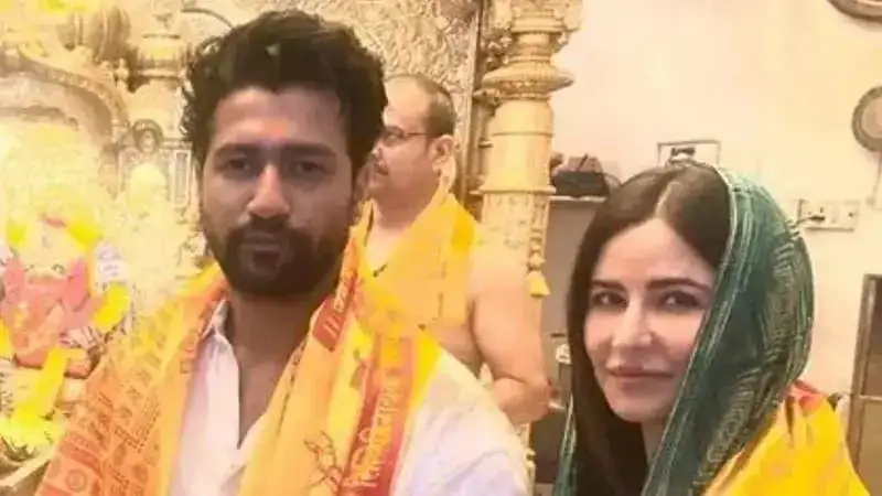 Vicky Kaushal and Katrina Kaif trolled for visiting Siddhivinayak temple