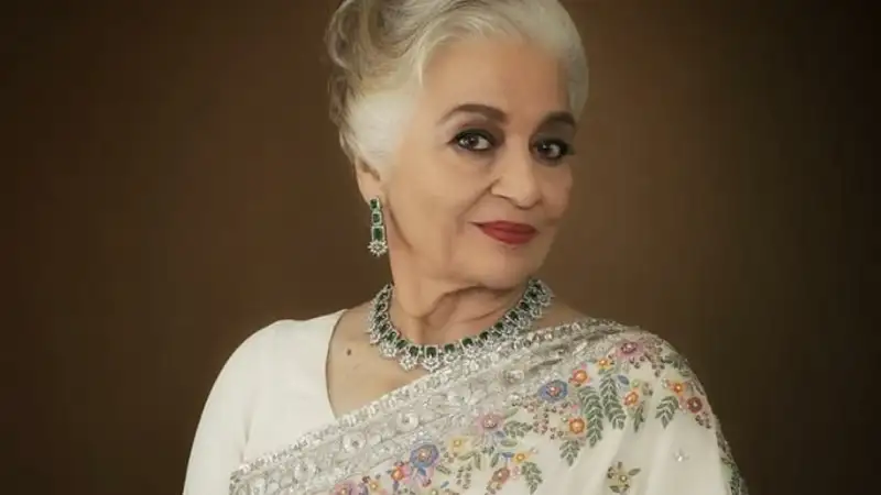 And the Dadasaheb Phalke Award goes to veteran actress, Asha Parekh!