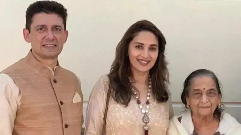 Madhuri Dixit's husband Dr Nene pens emotional note for her mother