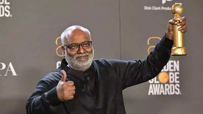 Golden Globes 2023: MM Keeravani gets emotional in his winning speech