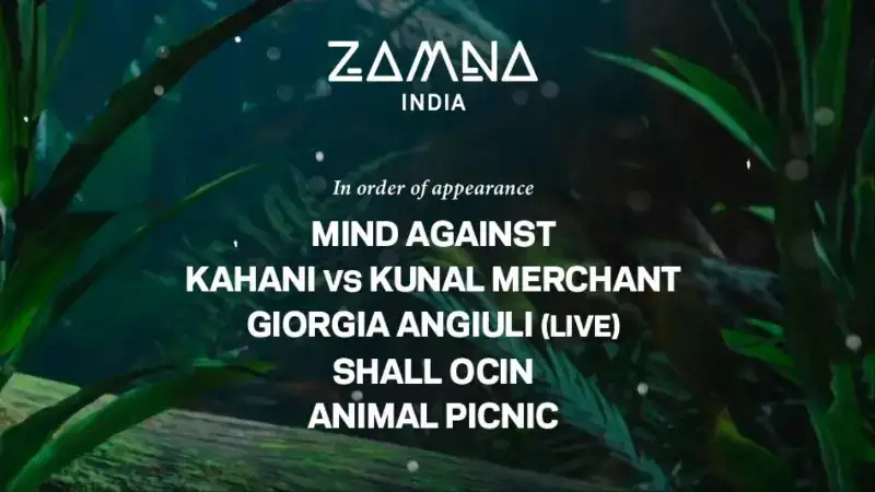 Zamna electronic music festival to make its debut in India