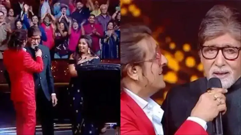 Shreya Ghoshal and Sonu Nigam sing 'Pardesiya' on KBC 16; Amitabh Bachchan joins