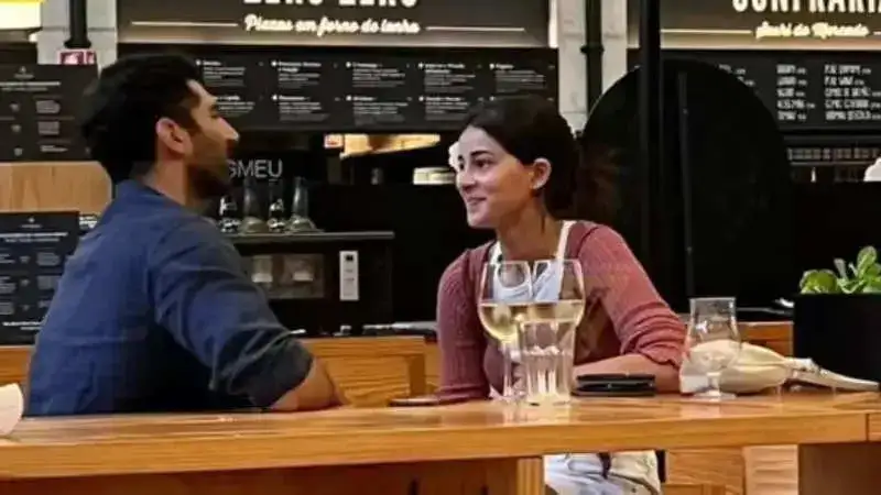 Aditya Roy Kapur and Ananya Panday lost in conversation in Lisbon, fans can't get enough