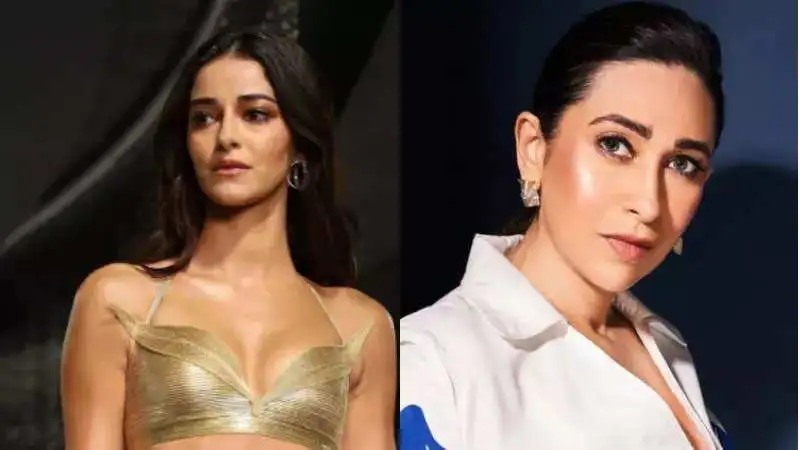 Ananya Panday admits having Karisma Kapoor’s picture stuck on her vanity wall, calls her an inspiration