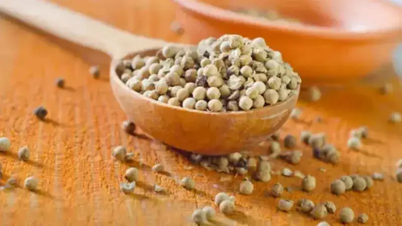 7 Health benefits of white peppercorns