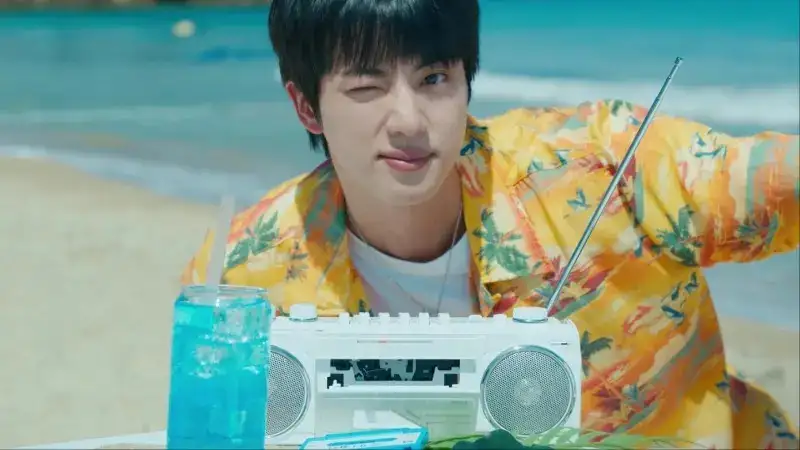 BTS’ Jin’s fun Super Tuna special music video will make your day!