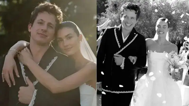 Charlie Puth marries longtime girlfriend Brooke Sansone, calls himself 'the happiest man alive