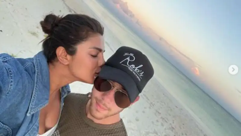 Priyanka Chopra shares photos from her romantic vacation.