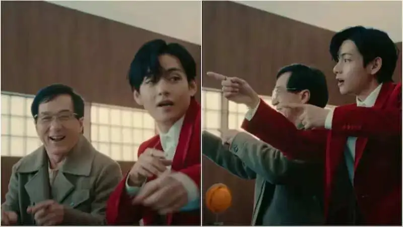 BTS’ V stars in an ad with Jackie Chan! Internet reacts