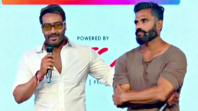 Ajay Devgn congratulates Suniel Shetty ahead of Athiya Shetty and KL Rahul's wedding